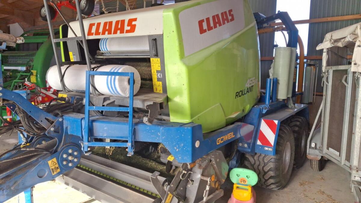 Verkaufe Claas 455 Kombi 2