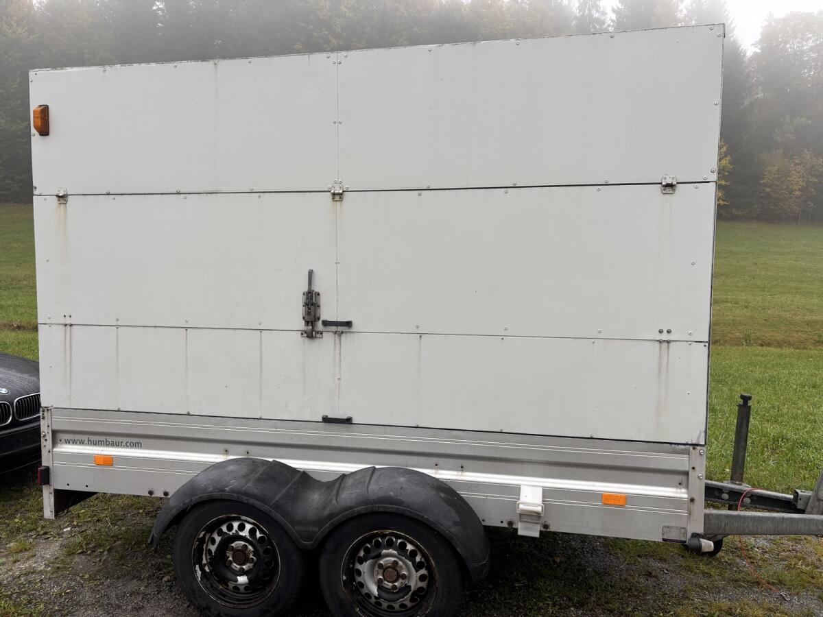 Aufbau für Autoanhänger Humbauer 2