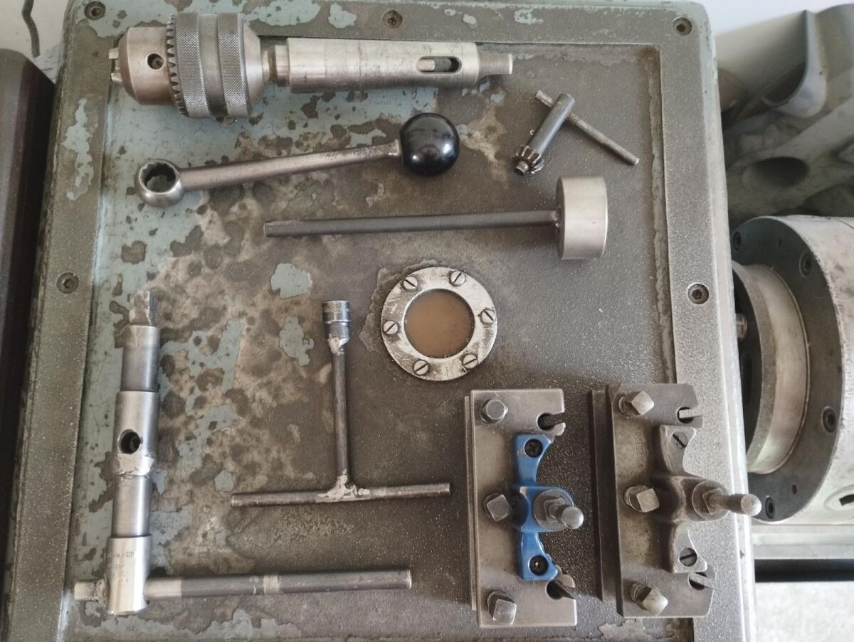 Drehmaschine, Drehbank Meuser 2