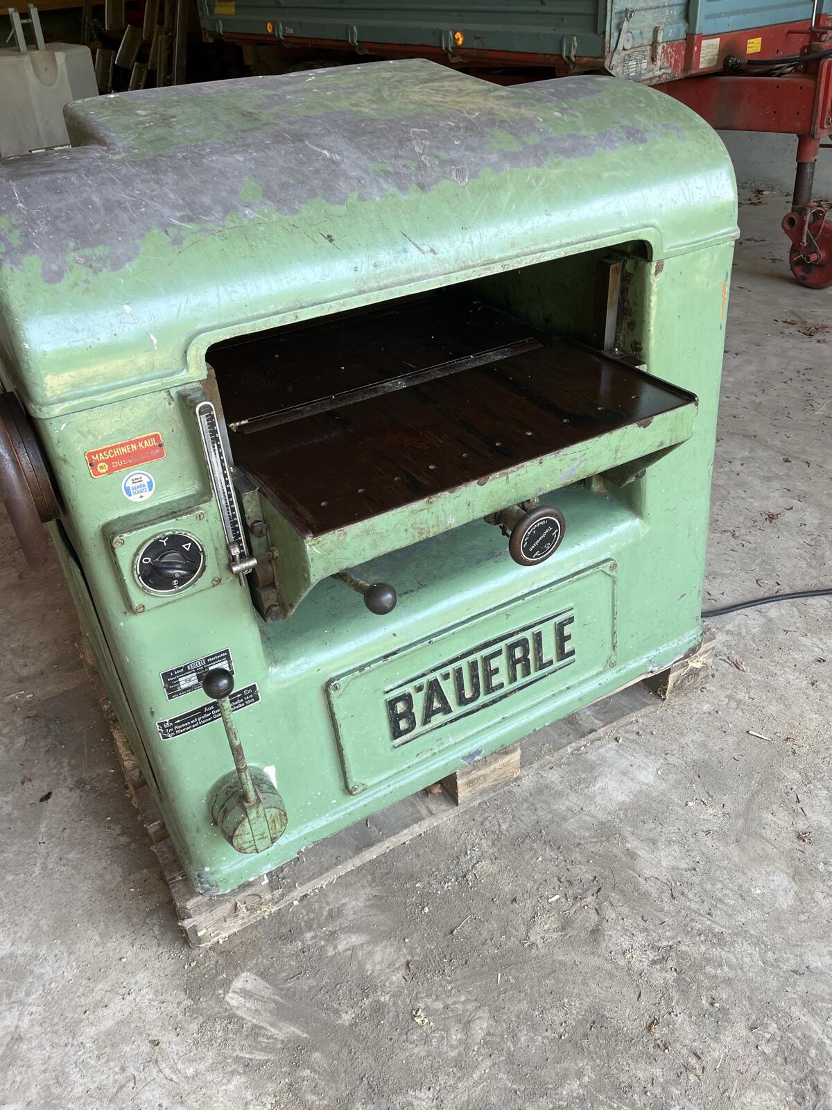 Hobelmaschine 1