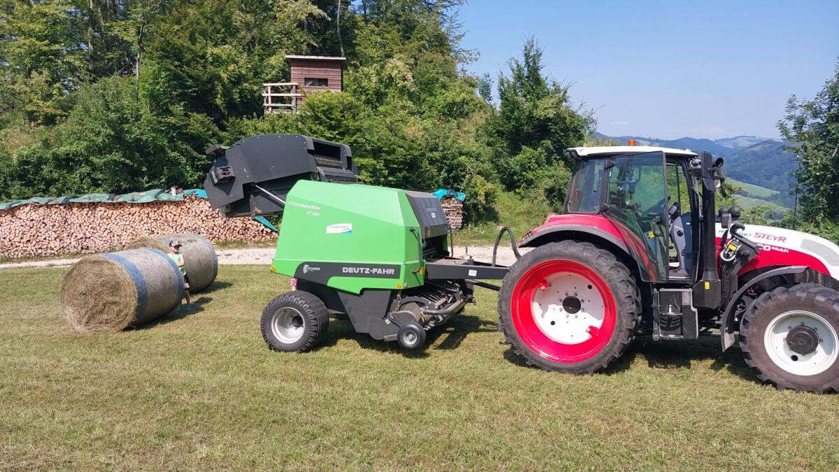 Laufachse Rundballenpresse neuwertig 6-Loch 206 cm Spurbreite 2