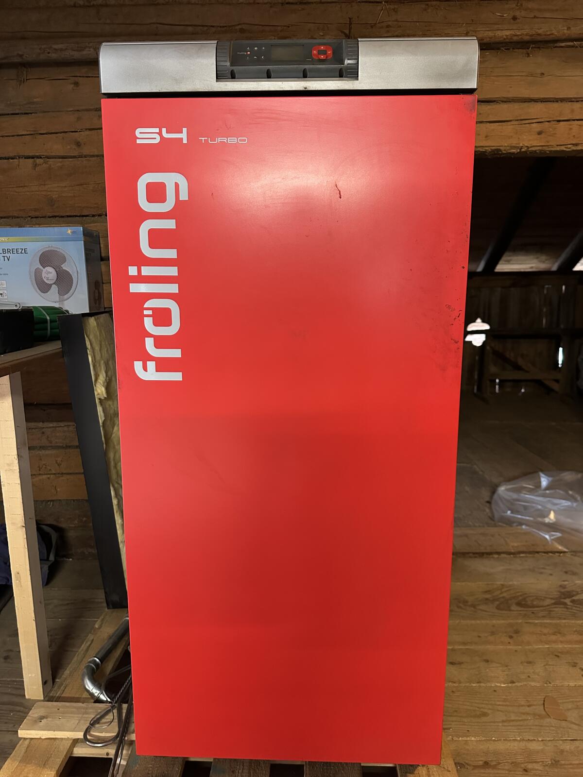 Holzvergaser 40 kW Fröling S4 Turbo 2