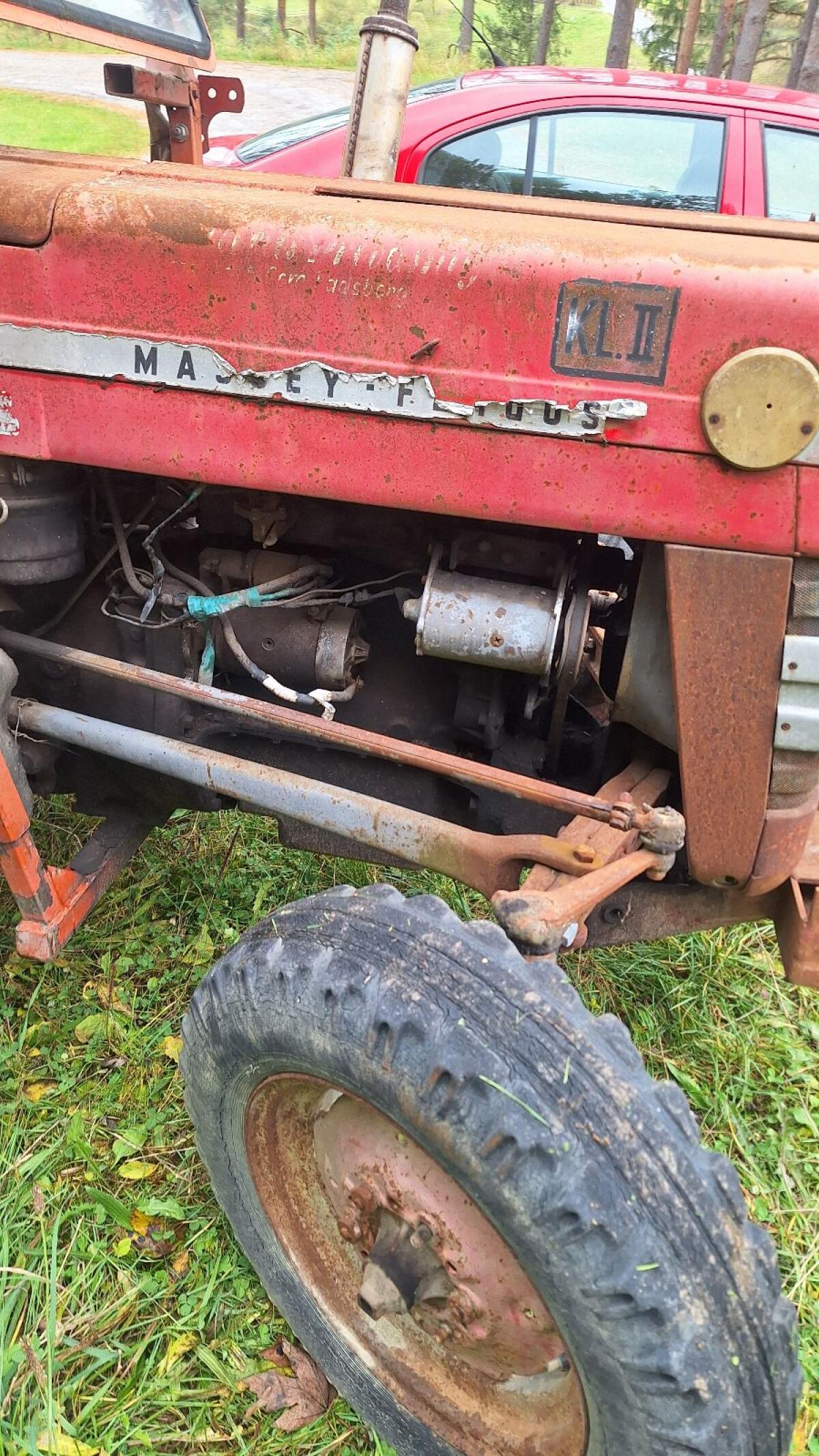 Massey Ferguson 130/135 Motor defekt Teile 3
