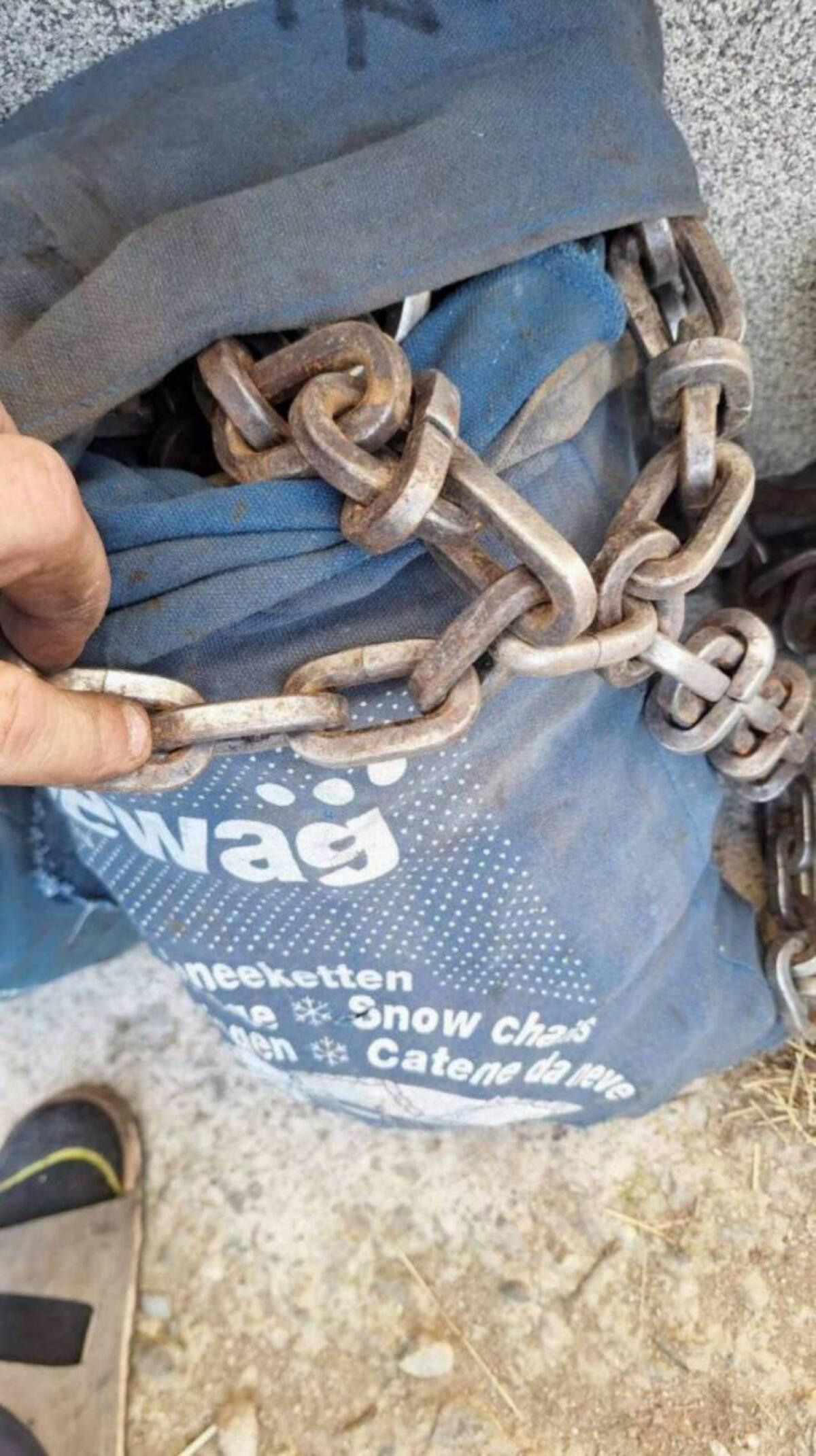 Schneeketten Pewag Netzketten 14.9/28 neuwertig 3