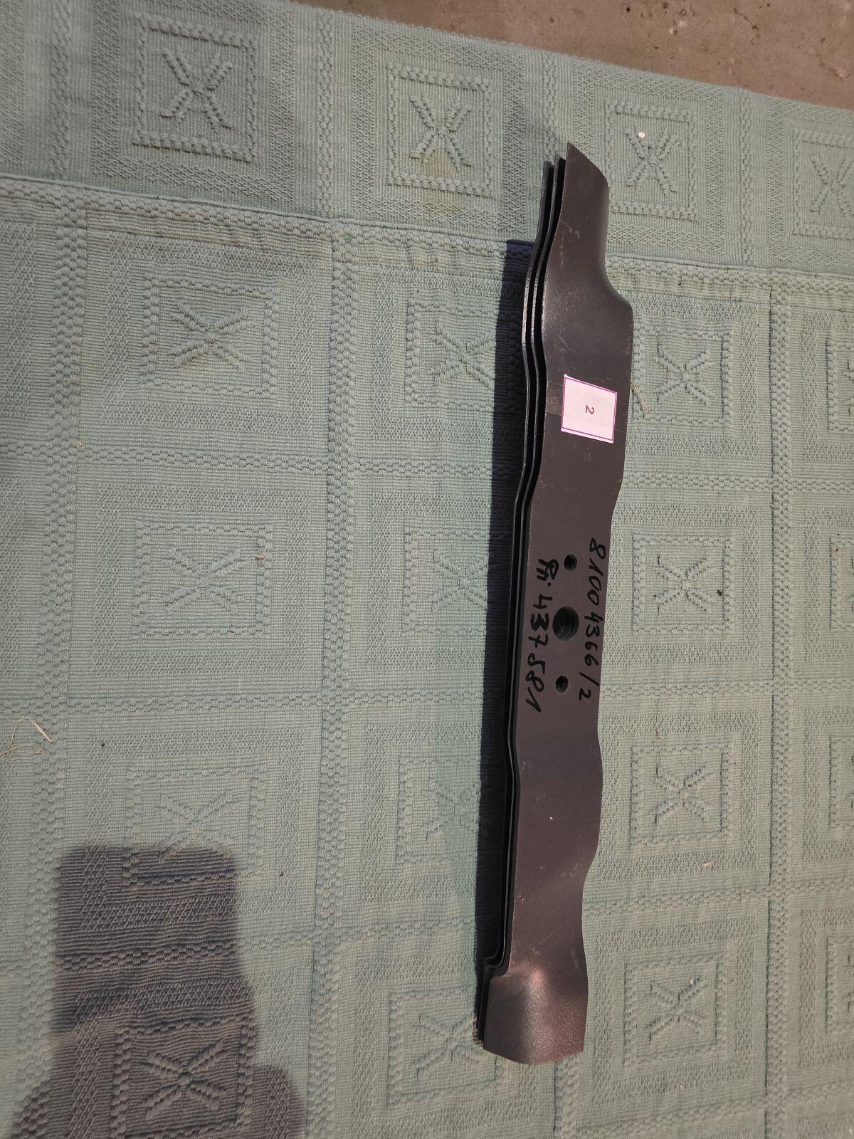 Mähmesser Rasentraktor, Rasenmäher 3