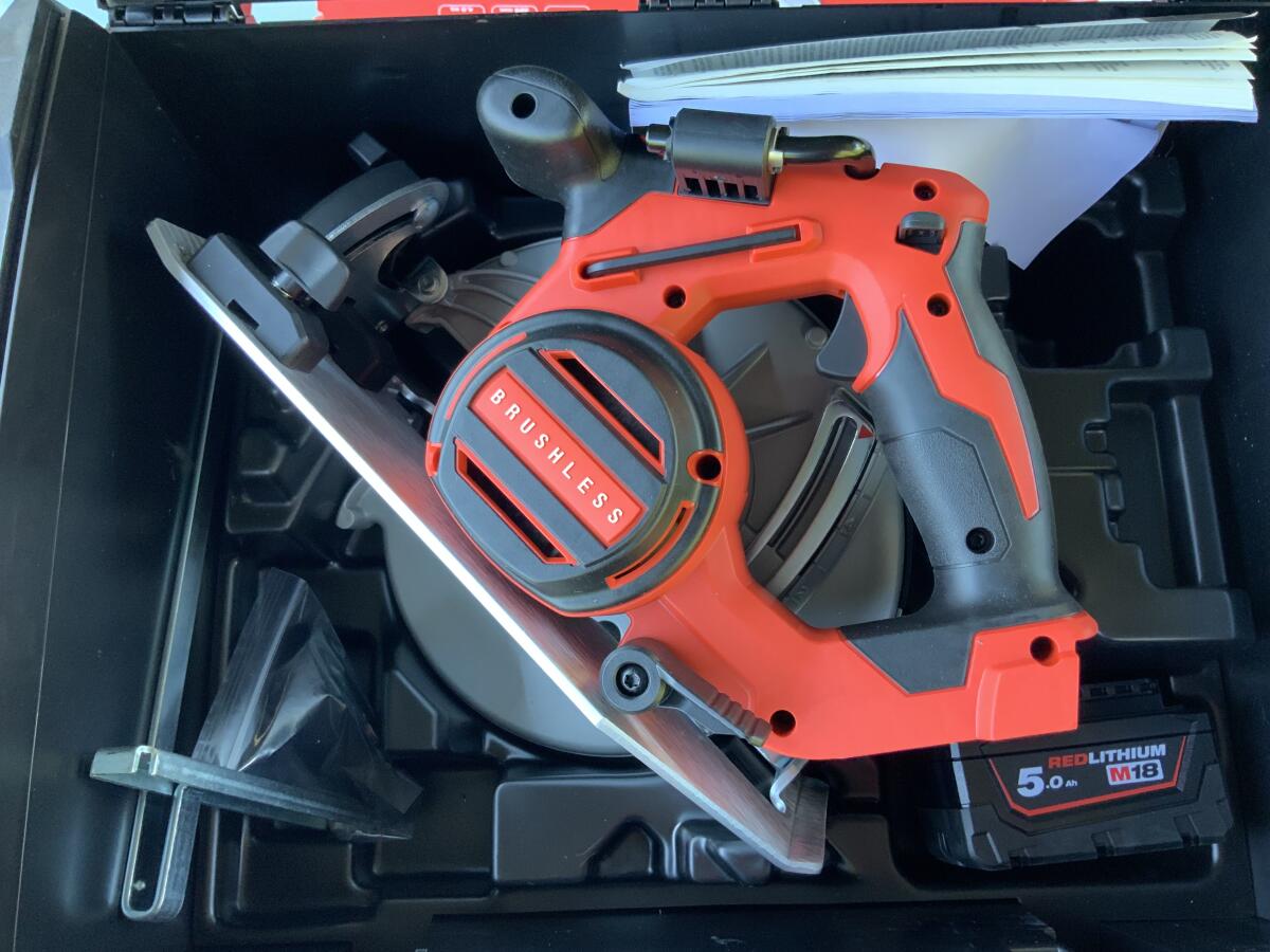 Milwaukee Akku Handkreissäge M18BLCS66 + 1 x Akku 5.0 Ah NEU 3