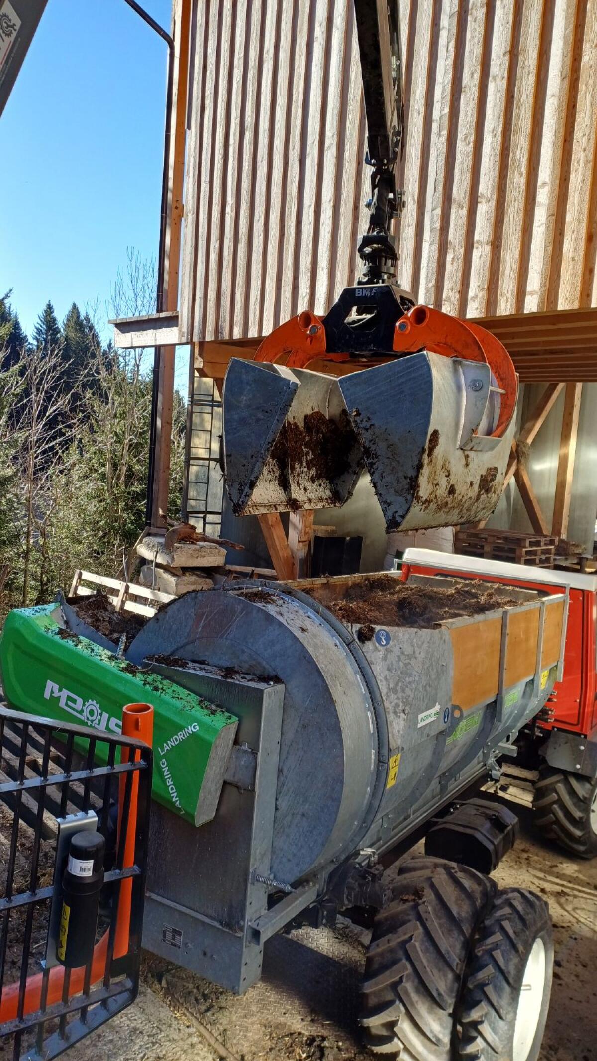 Greiferschaufeln Schalengreifer Einlegeschaufeln 3