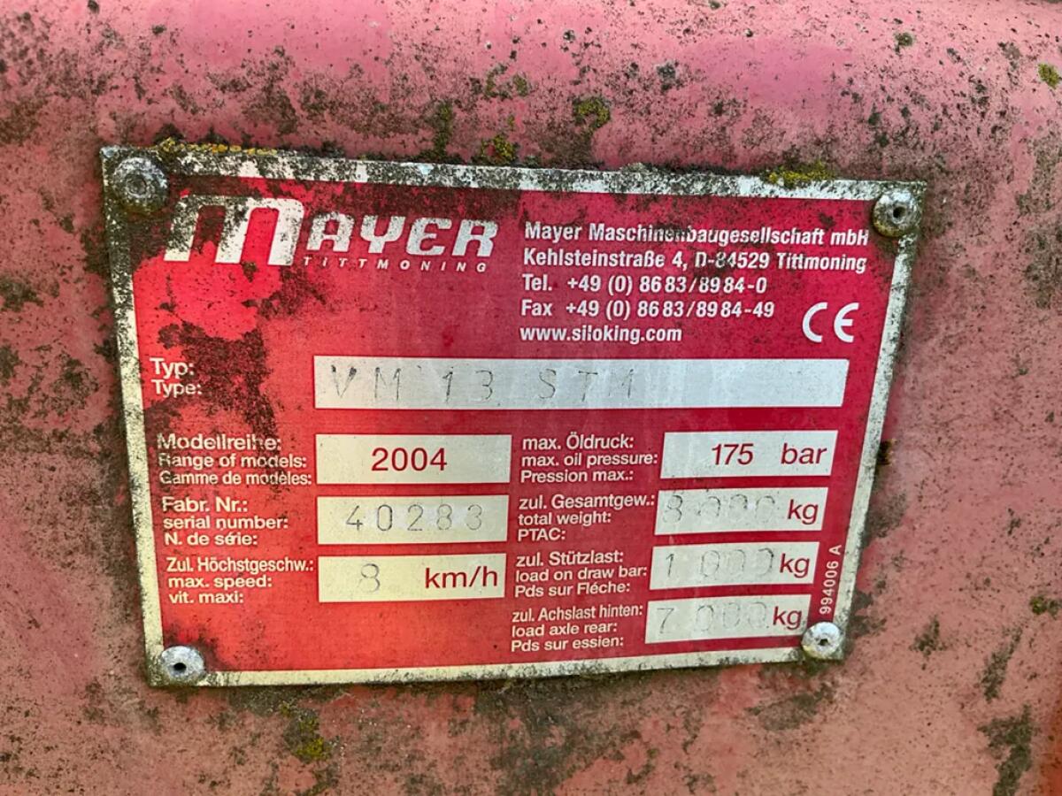 Mayer VM13 STM 13m³ Mischanlage 3