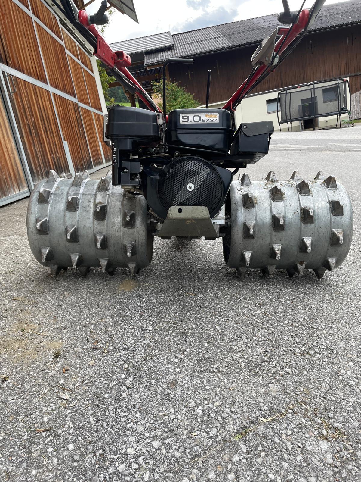 Motormäher Rapid Swiss mit zwei Mähbalken 3