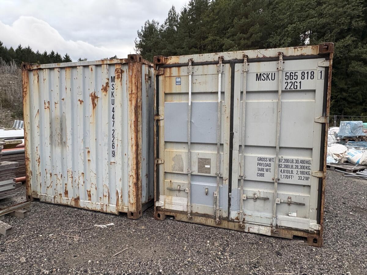 Container Lagercontainer Baucontainer 20 Fuß 2