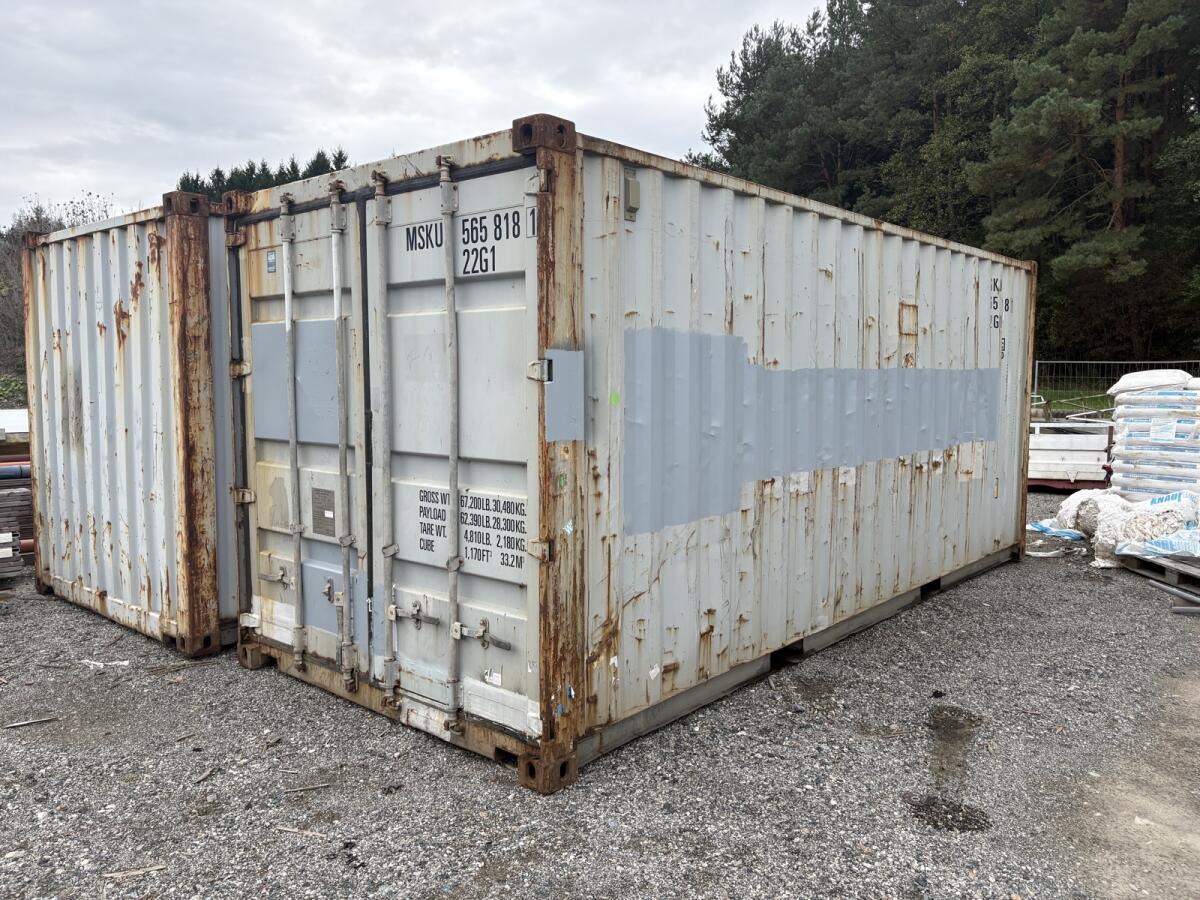 Container Lagercontainer Baucontainer 20 Fuß 1
