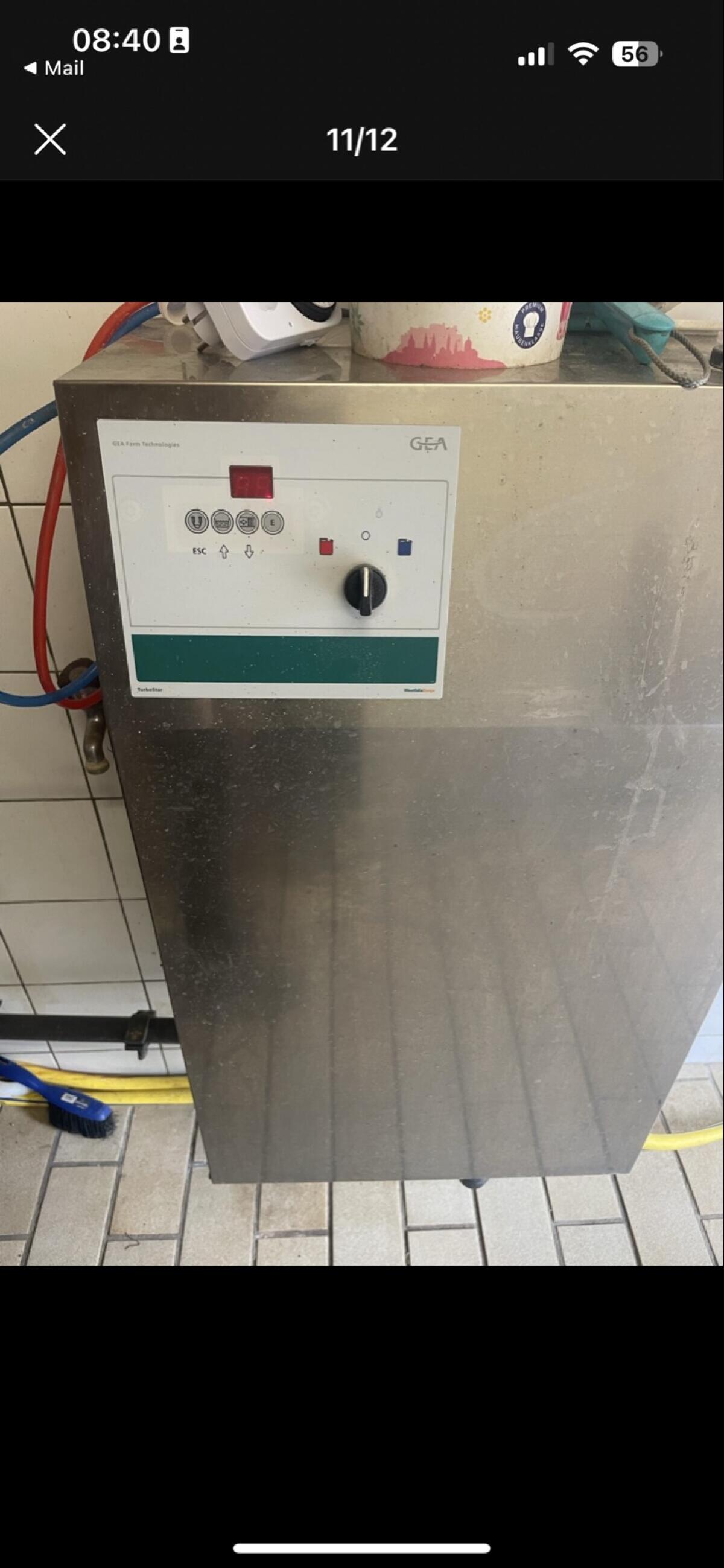 Rohrmelkanlage komplett 2