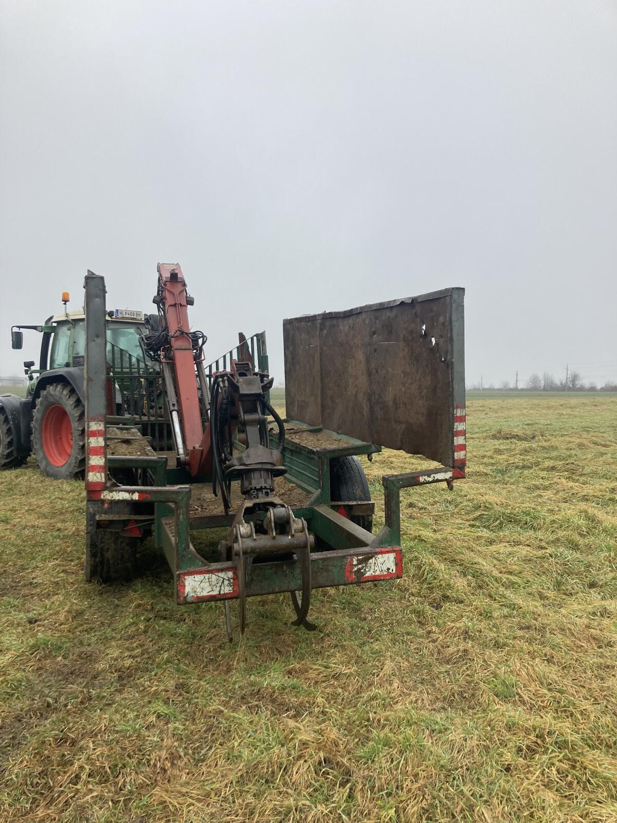 Rückewagen Forstanhänger Kranwagen 3