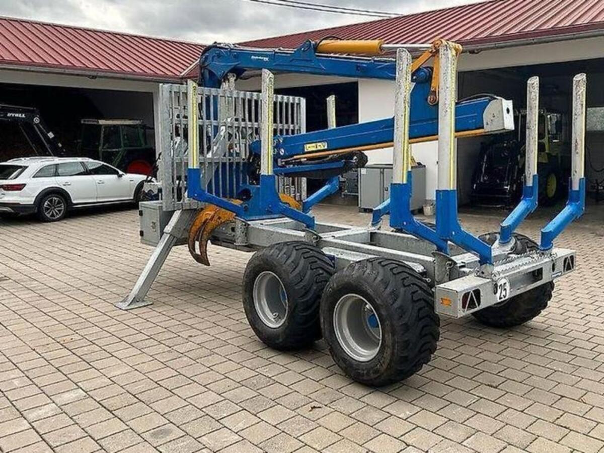 Binderberger RW 12 Alpin + BK 8000 Rückewagen Rückeanhänger 2