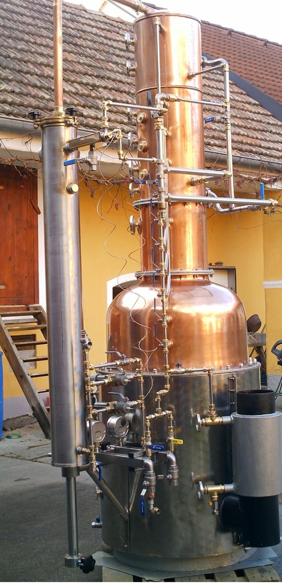 Holstein Brennereianlage Destille Kolonnenbrennerei 2