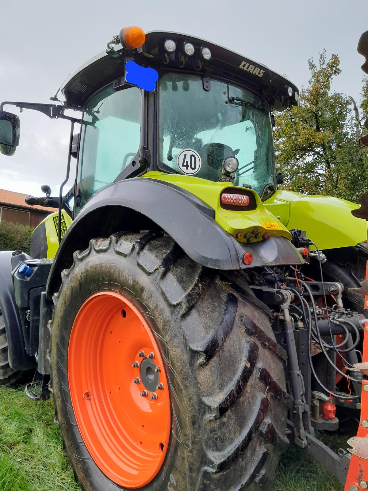 Claas Axion 810 Cebis Traktor 2
