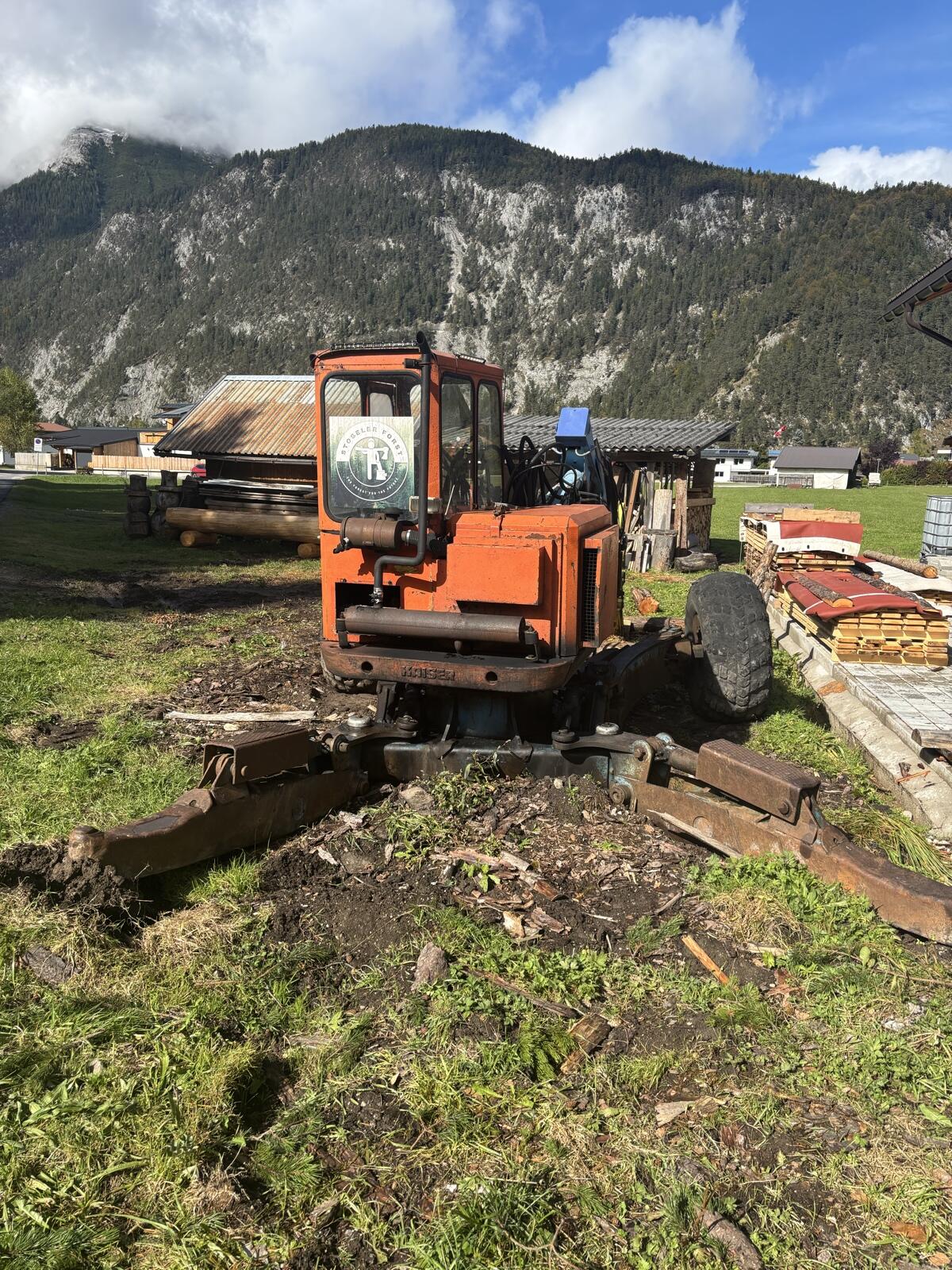 Schreitbagger Kaiser Kamo 3x 2