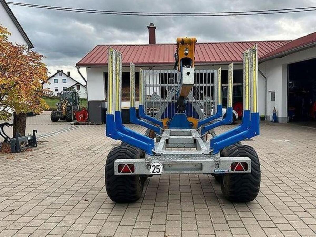 Binderberger RW 12 Alpin + BK 8000 Rückewagen Rückeanhänger 3