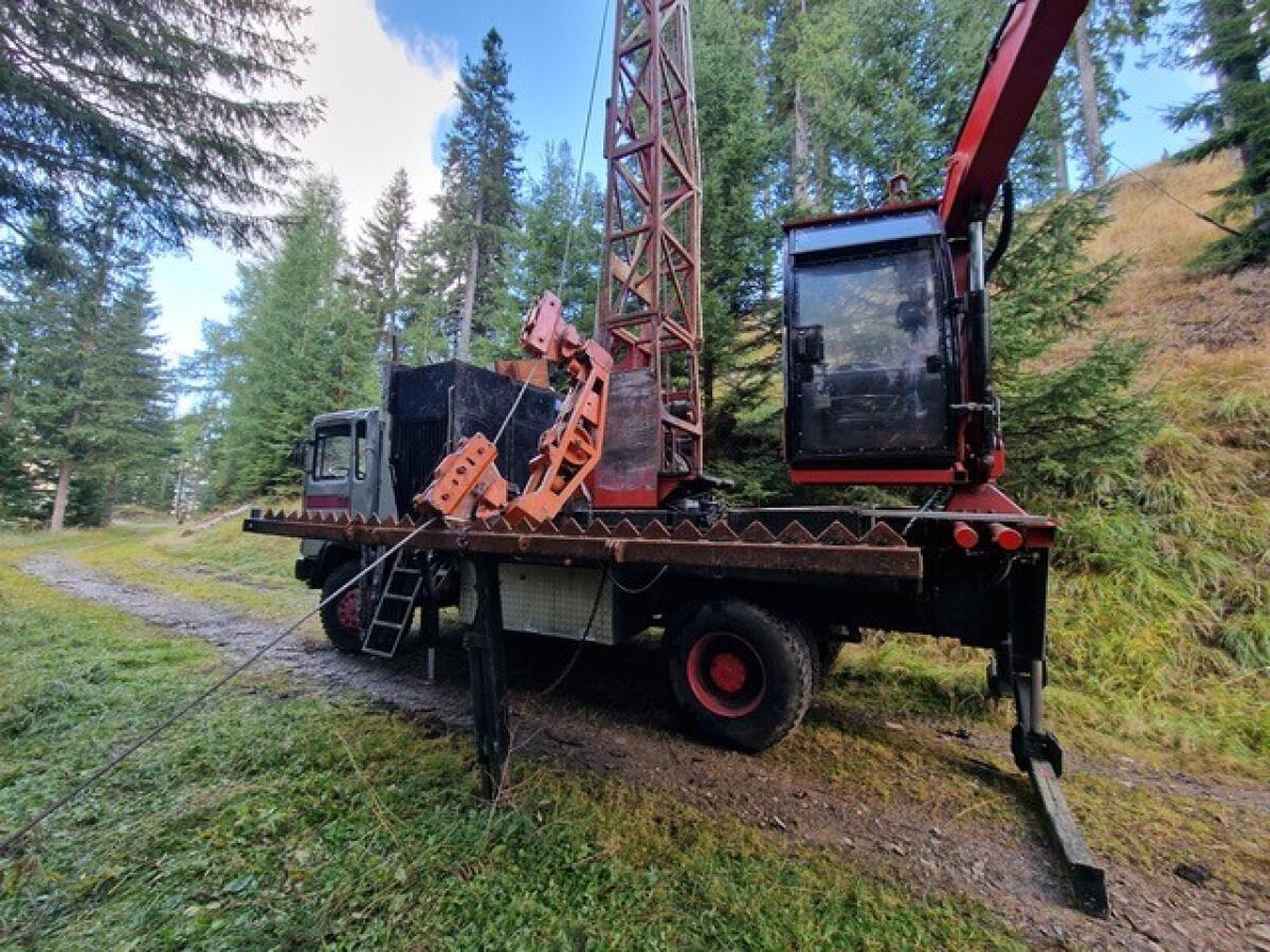 Seilkran K300 auf MAN-LKW mit Kompettausstattung 1