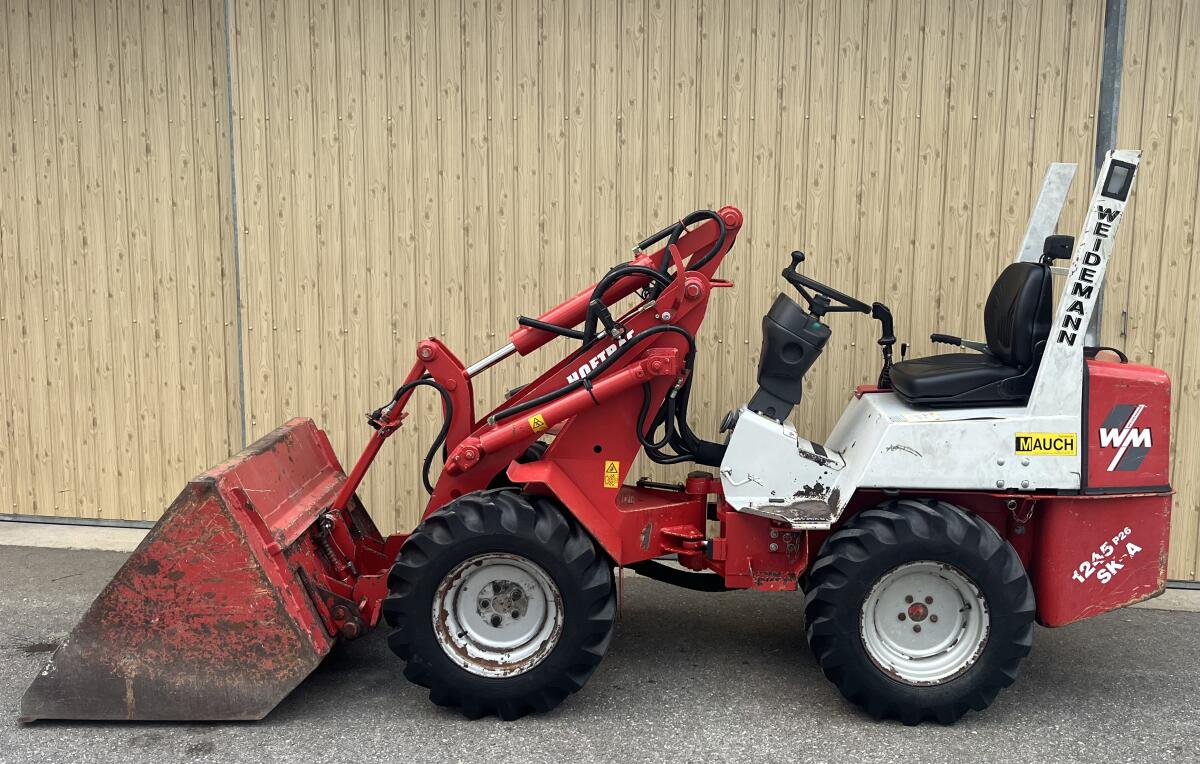 Weidemann 1245 P 26 - SK-A, Hoflader, Hoftrac 3
