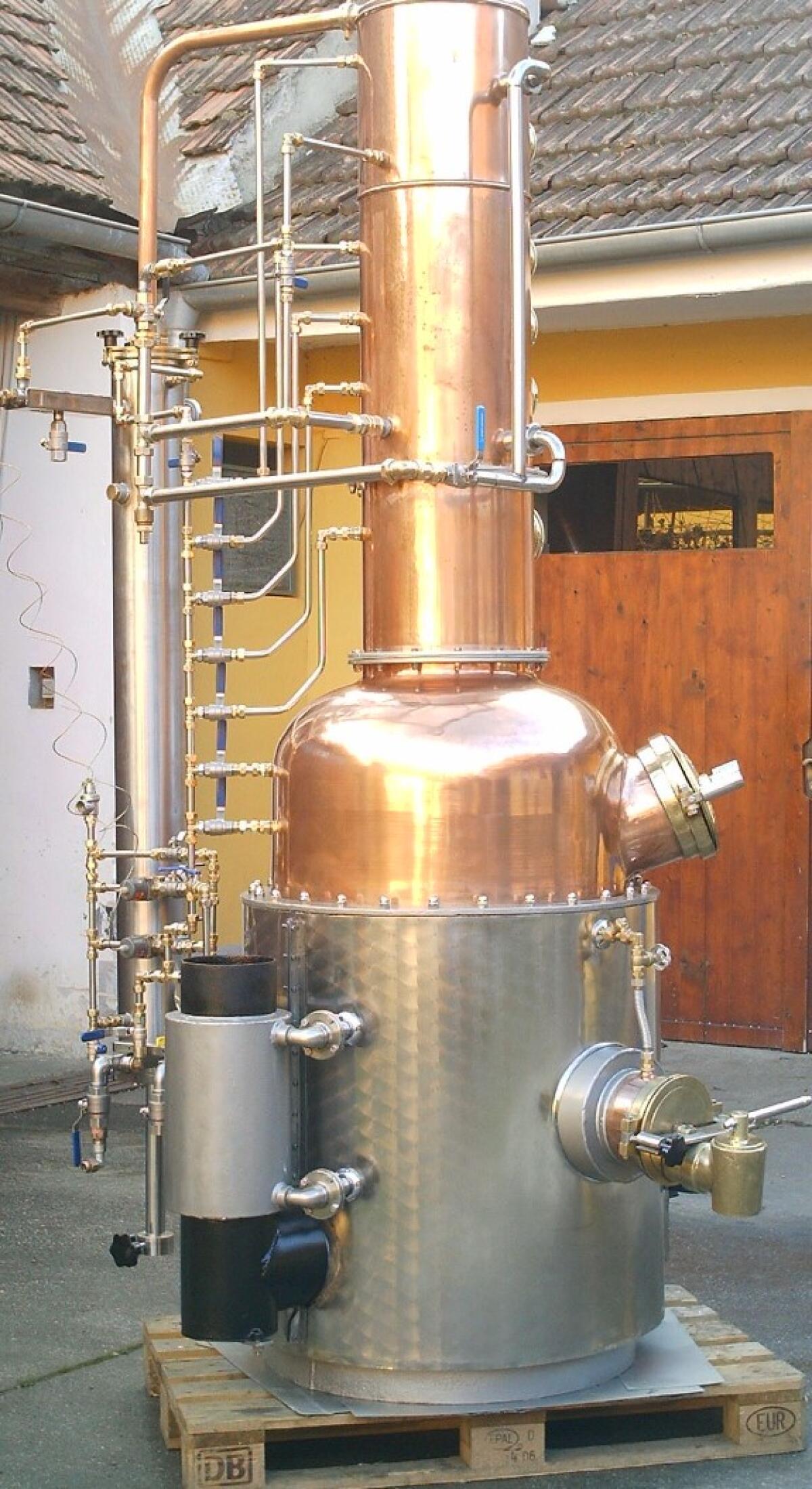 Holstein Brennereianlage Destille Kolonnenbrennerei 1