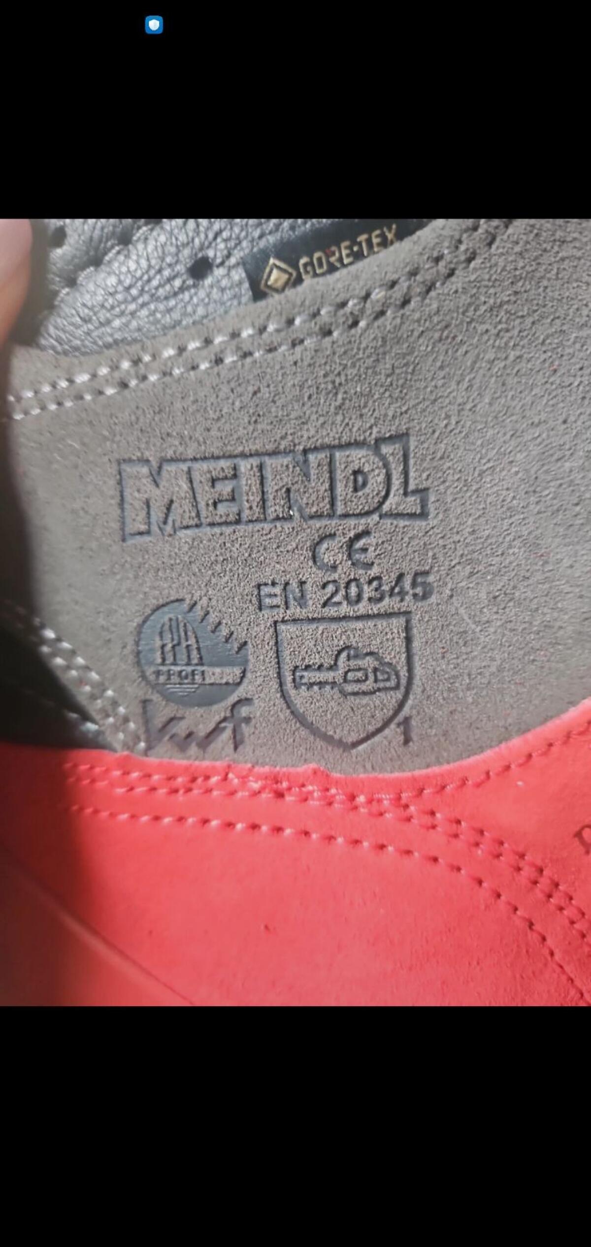 Neu MEINDL Airstream Gr. 45 Schnittschutz Schuhe 3