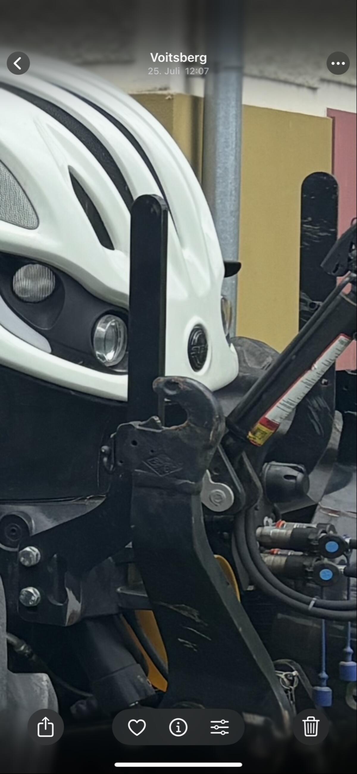 Stoll Frontlader Konsole für Steyr Profi CVT 3