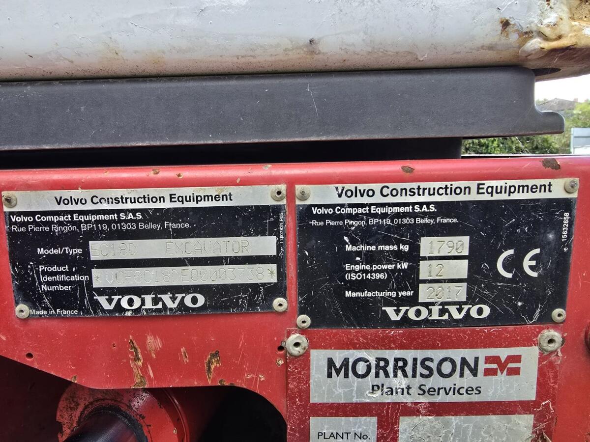 Volvo EC18D 3