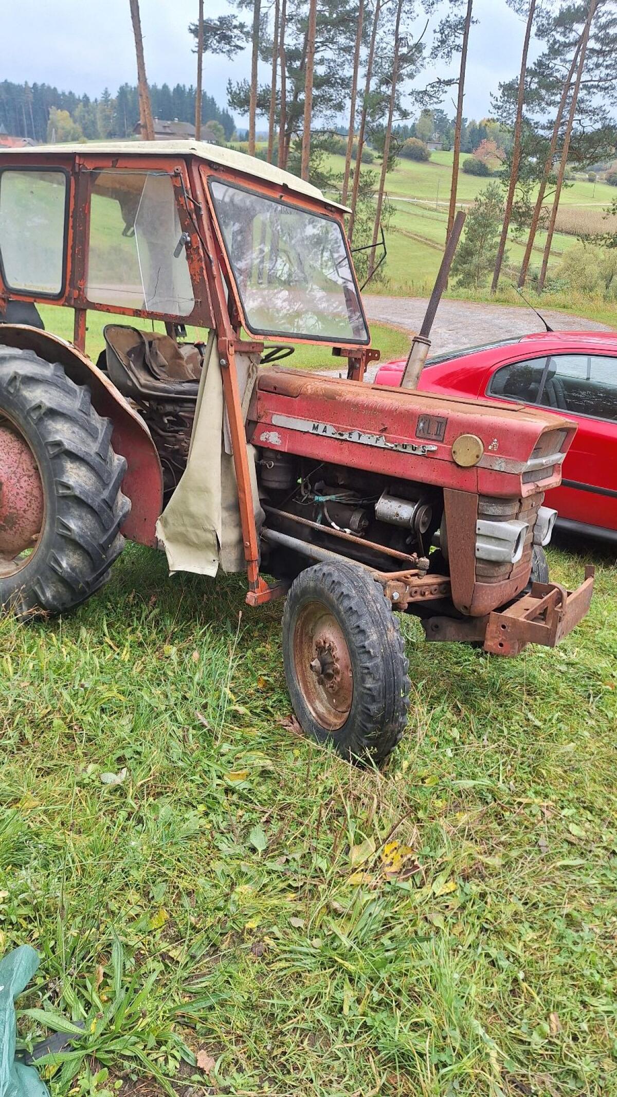 Massey Ferguson 130/135 Motor defekt Teile 2