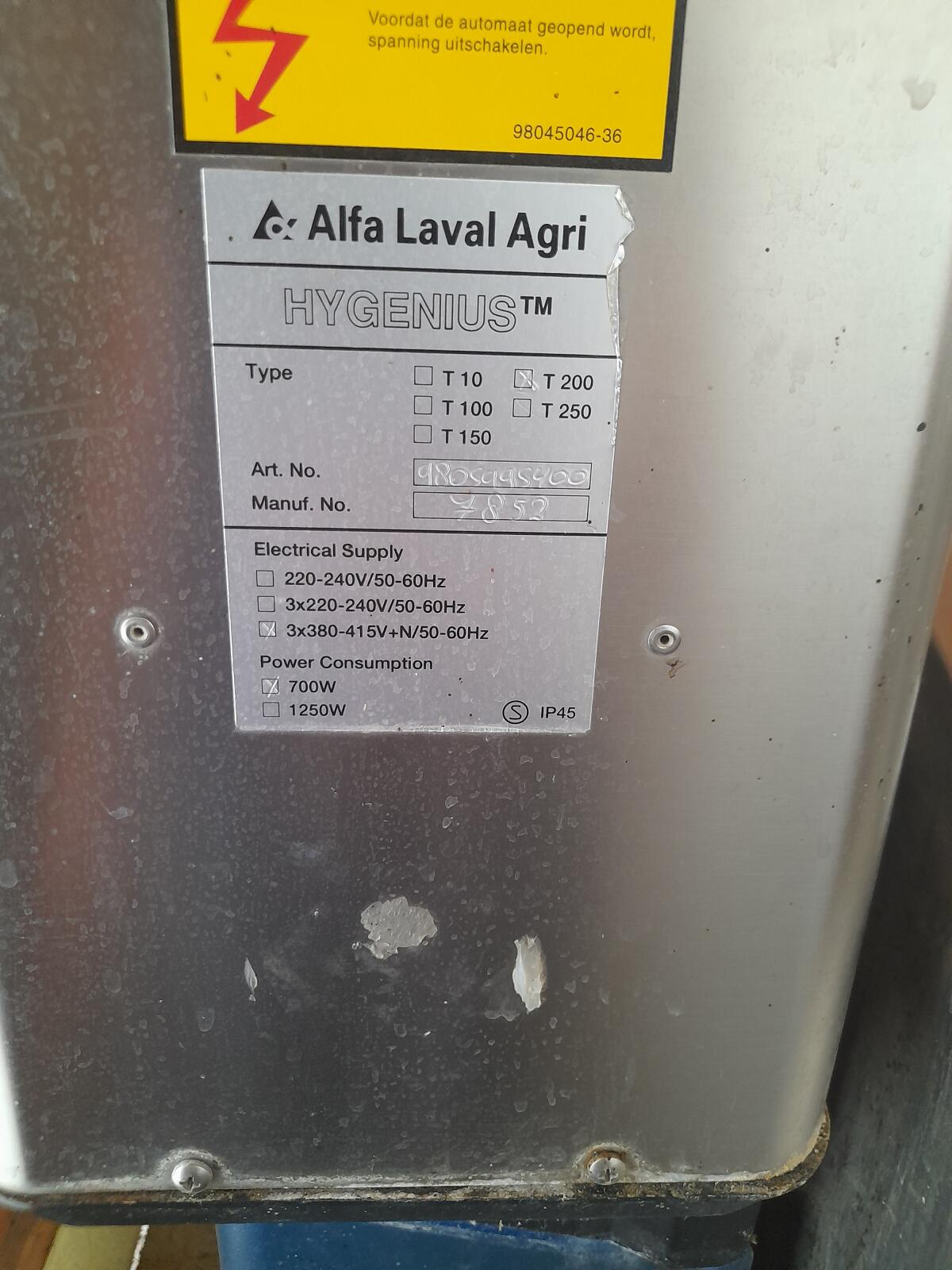 Milchtank 1.600 l DeLaval 3