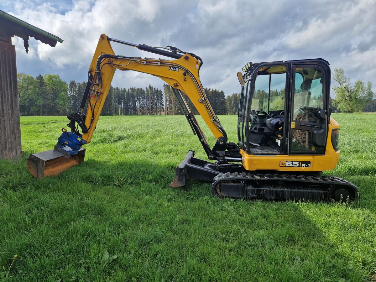 JCB 65C Minibagger 2.750h Bj. 2015 Powertilt Klima Top Zustand 1
