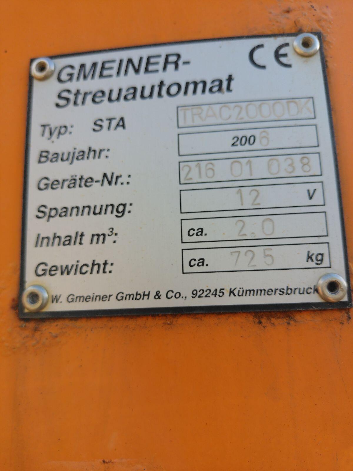 2 Kammern Steuer Salzstreuer Splittstreuer 1