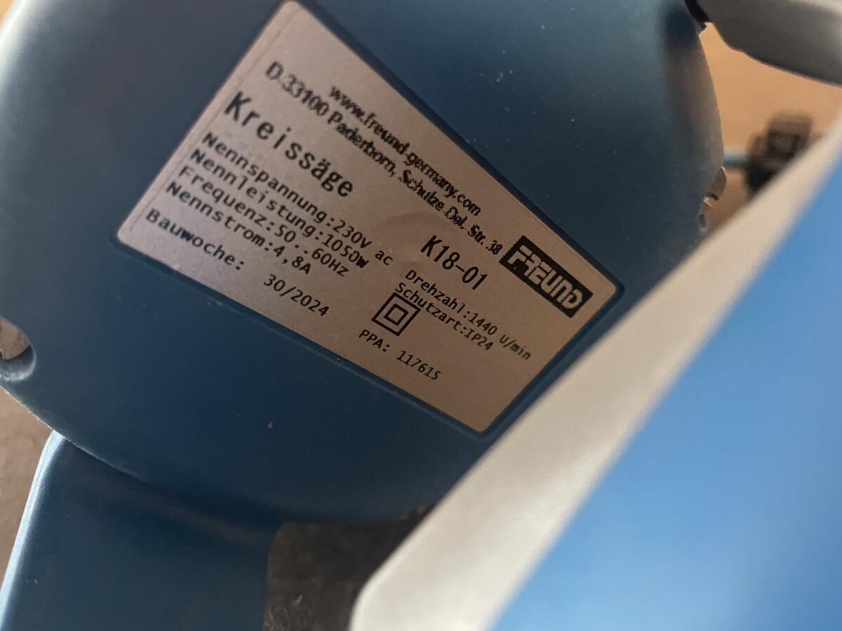 Zerlegesäge, Modell K18-01 2