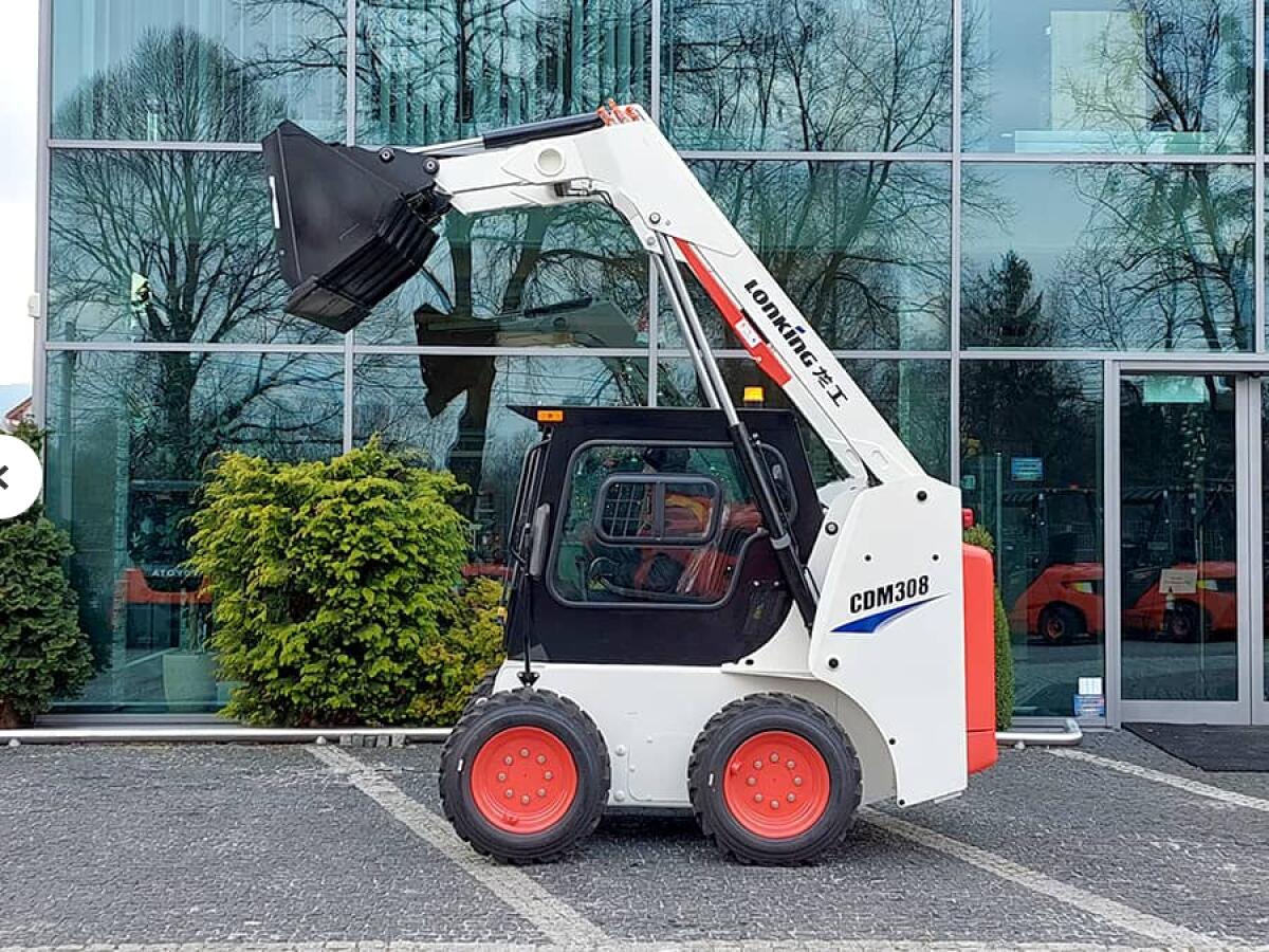 NEU! Kompakte LONKING CDM308 SkidSteer Lader 2