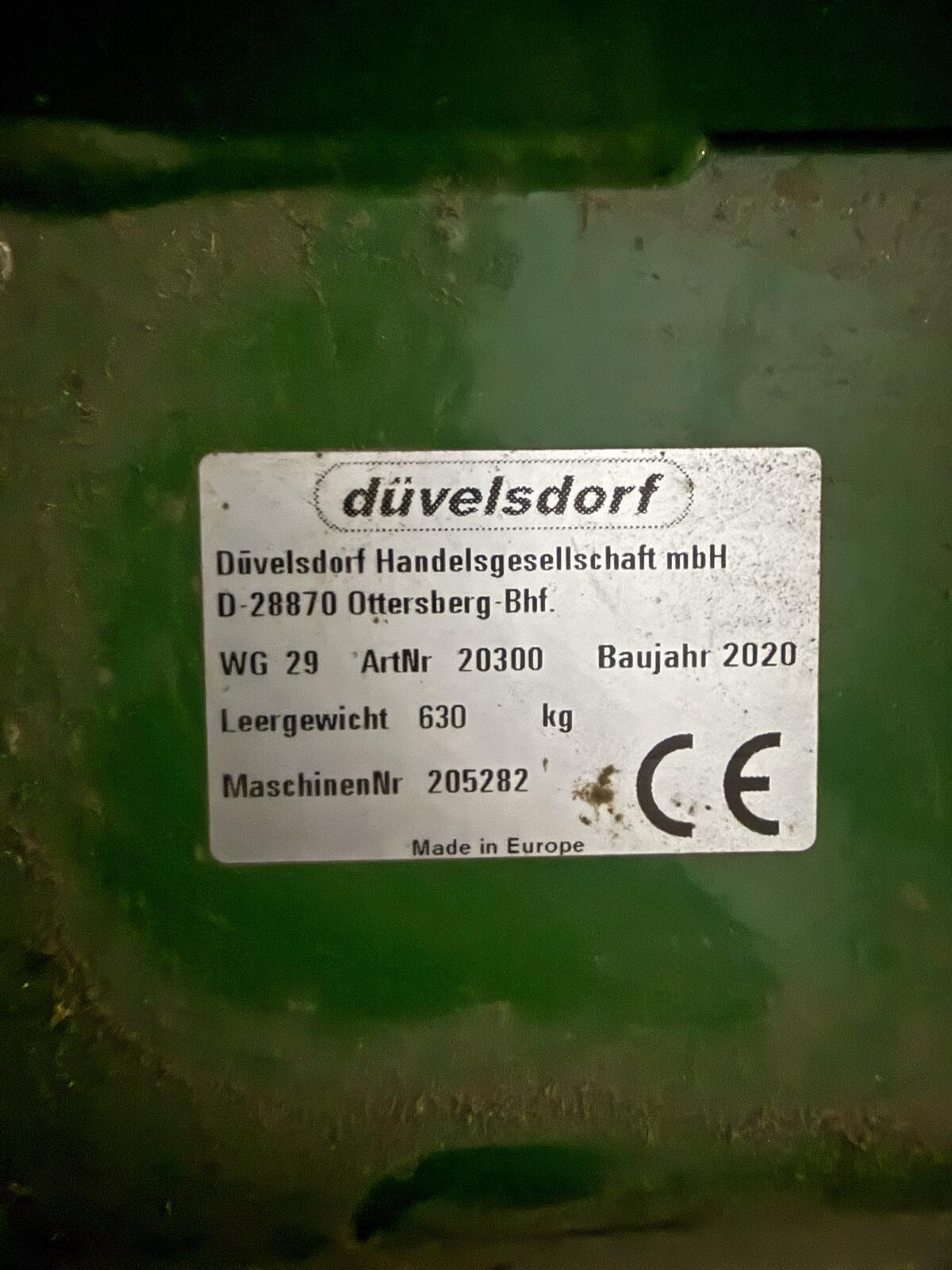 Maisschiebeschild Düvelsdorf 3 m 3