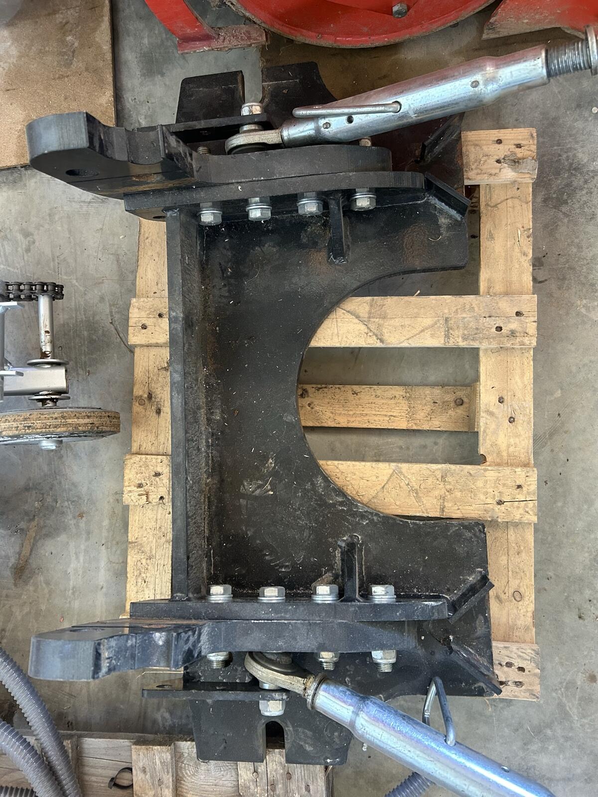 Kommunalplatte Größe 3 Stemplinger Fronthydraulik Steyr Case 3