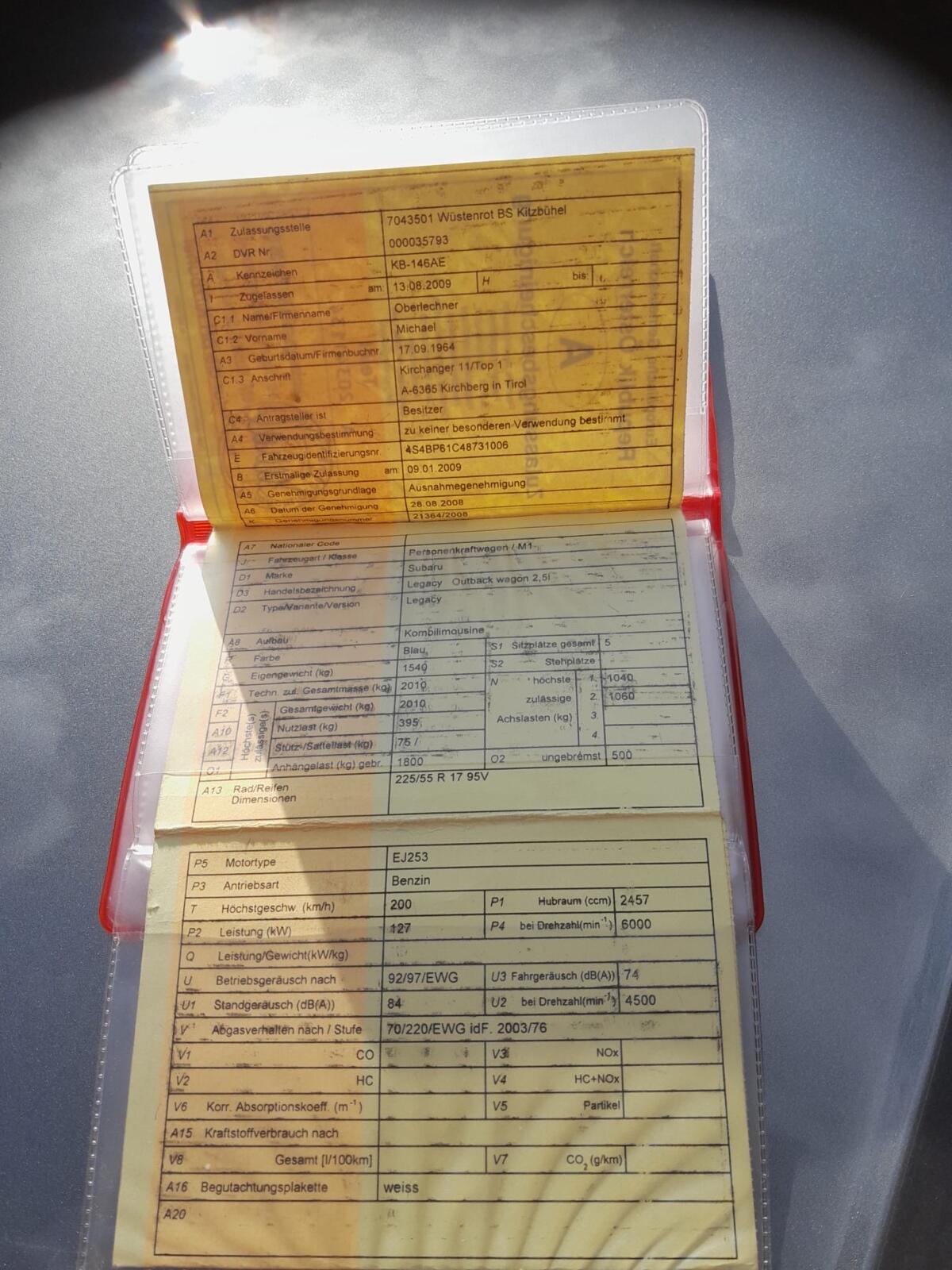 Verkaufe Subaru Auto 2