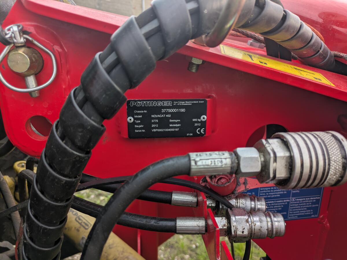 Pöttinger Novacut 402 Heckmähwerk 3