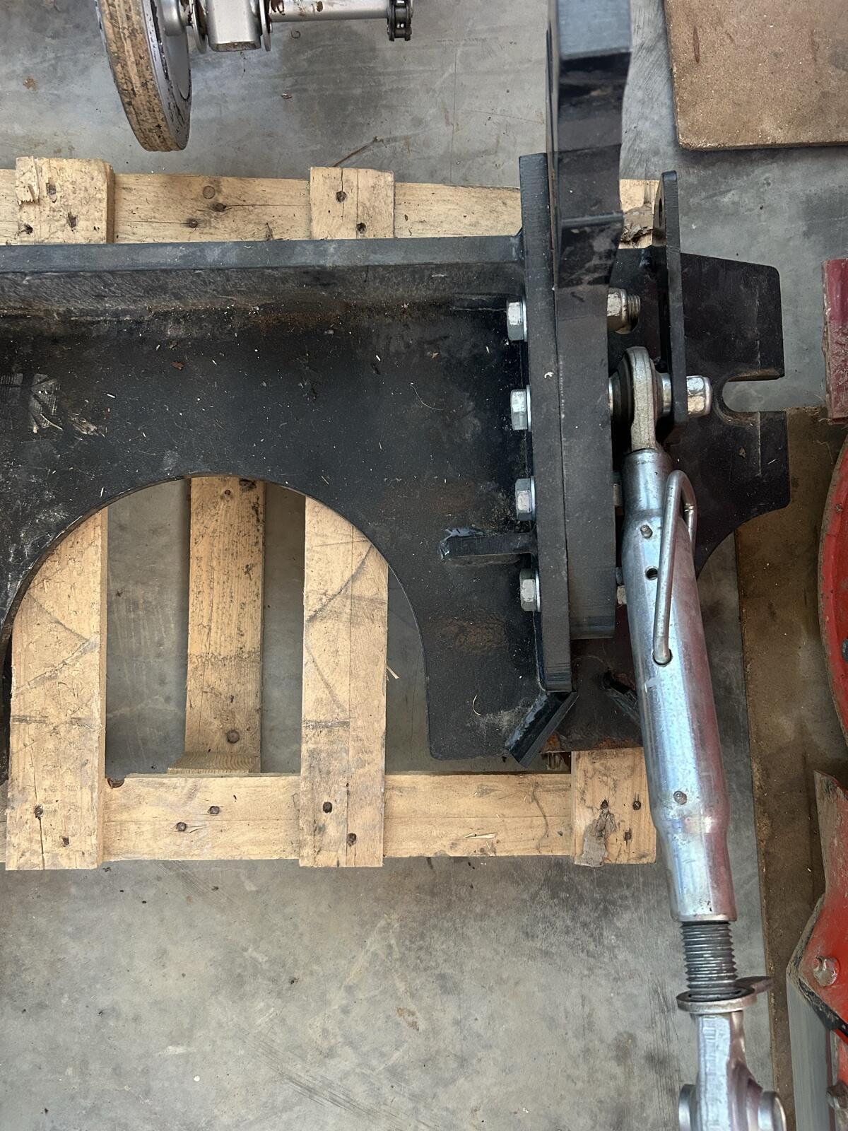 Kommunalplatte Größe 3 Stemplinger Fronthydraulik Steyr Case 2