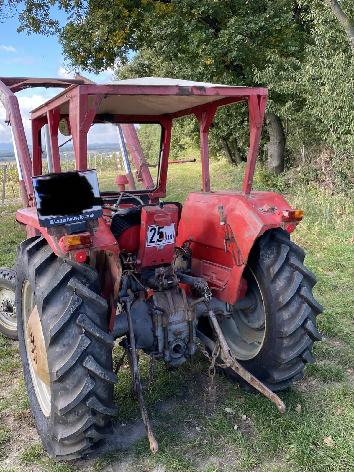 Massey Ferguson 135 mit Frontlader 3