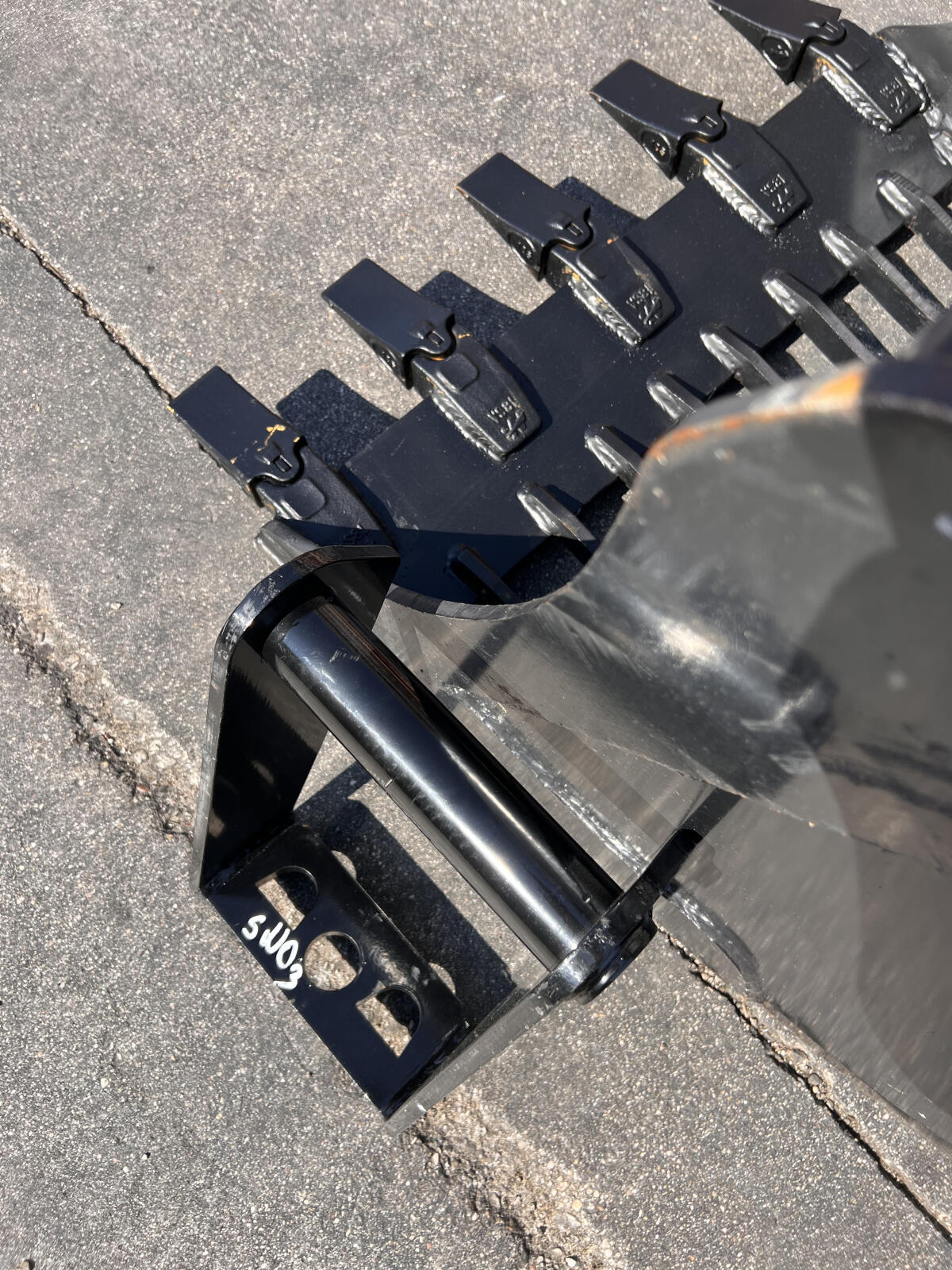 Lehnhoff MS03 Anschweißrahmen Adapterrahmen Gitterlöffel 5 t 2