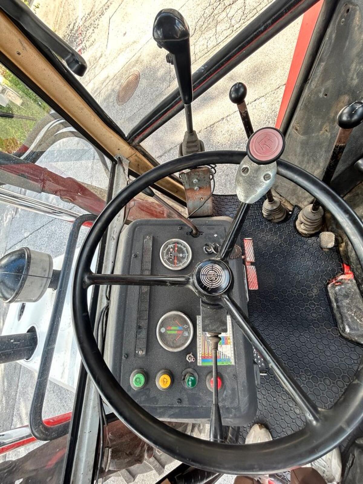 Steyr 8080 mit Frontlader 2