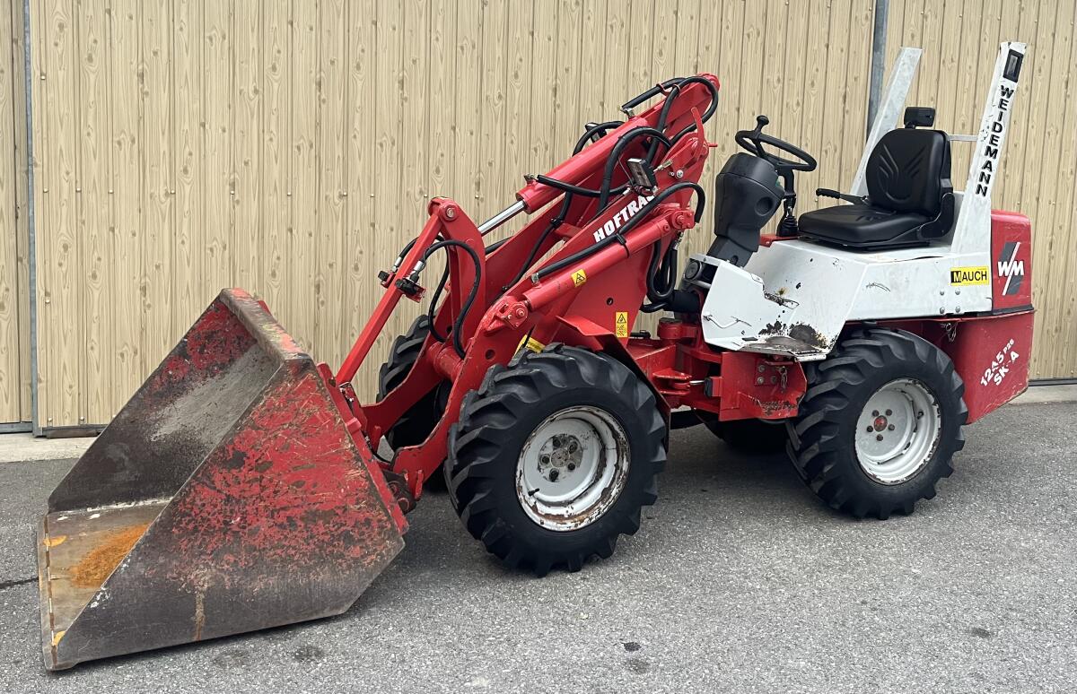 Weidemann 1245 P 26 - SK-A, Hoflader, Hoftrac 2