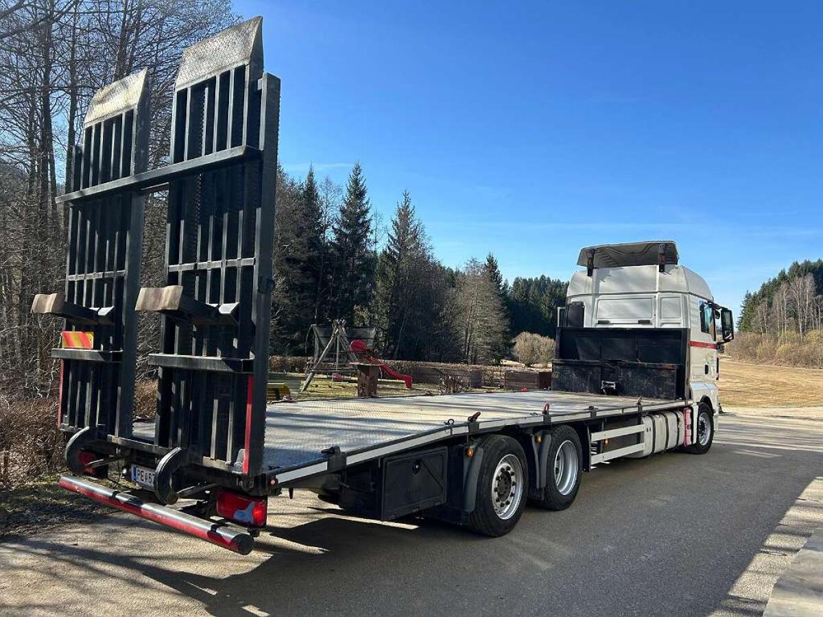 Baumaschinentransporter, Maschinentransporter MAN TGX 26.400 3