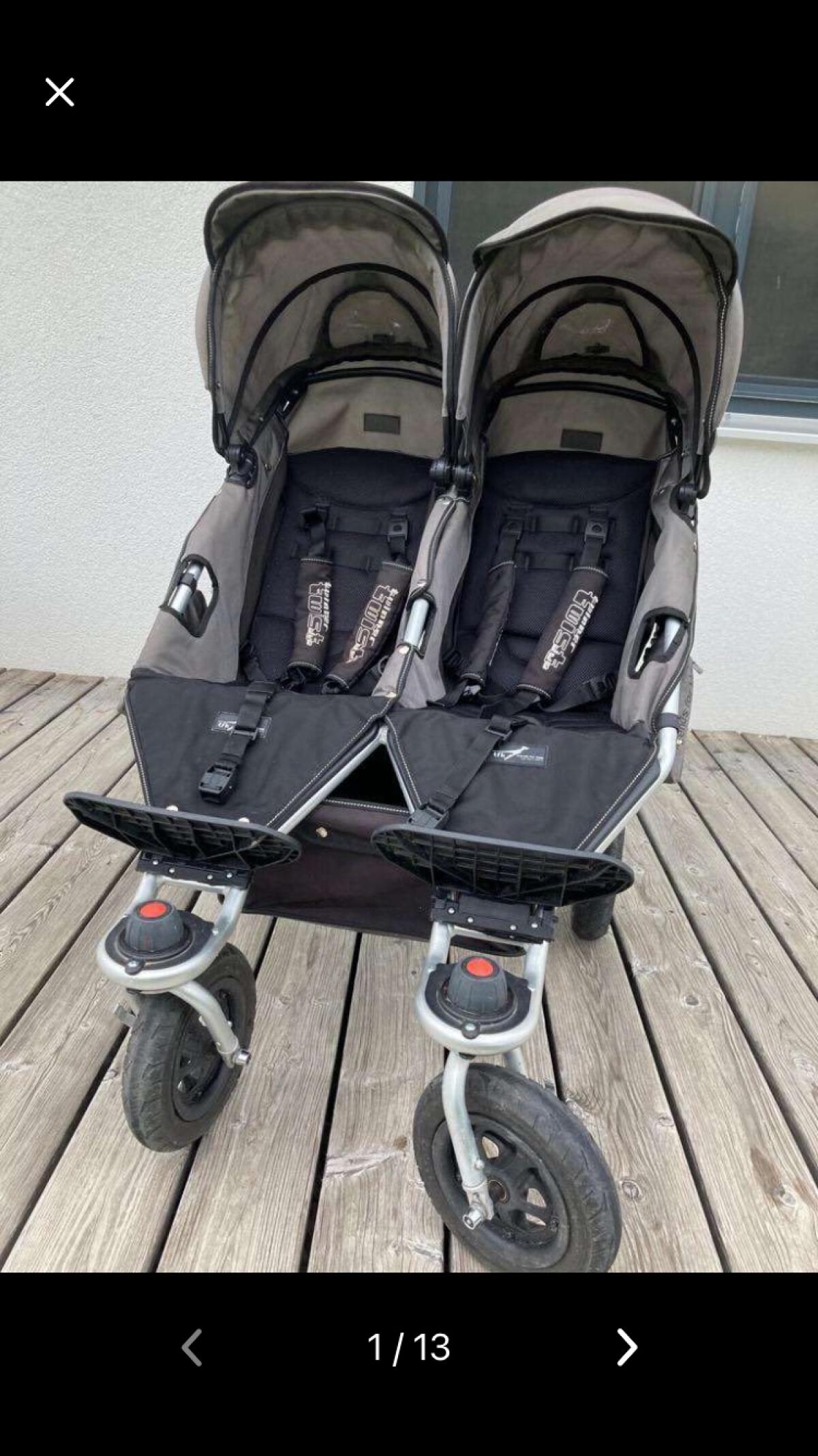 Zwillingswagen oder Geschwisterwagen von TFK 1