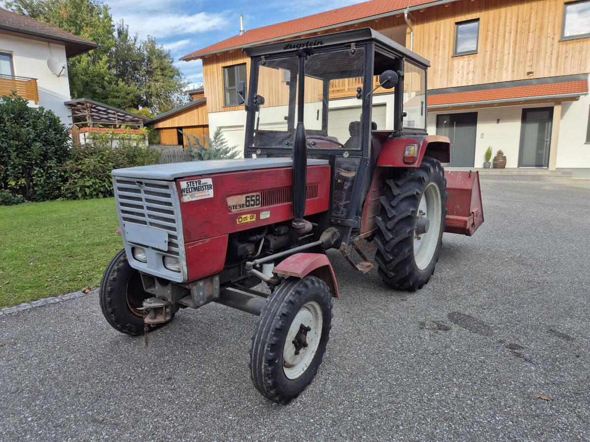 Steyr 658 inkl. Kippmulde 1