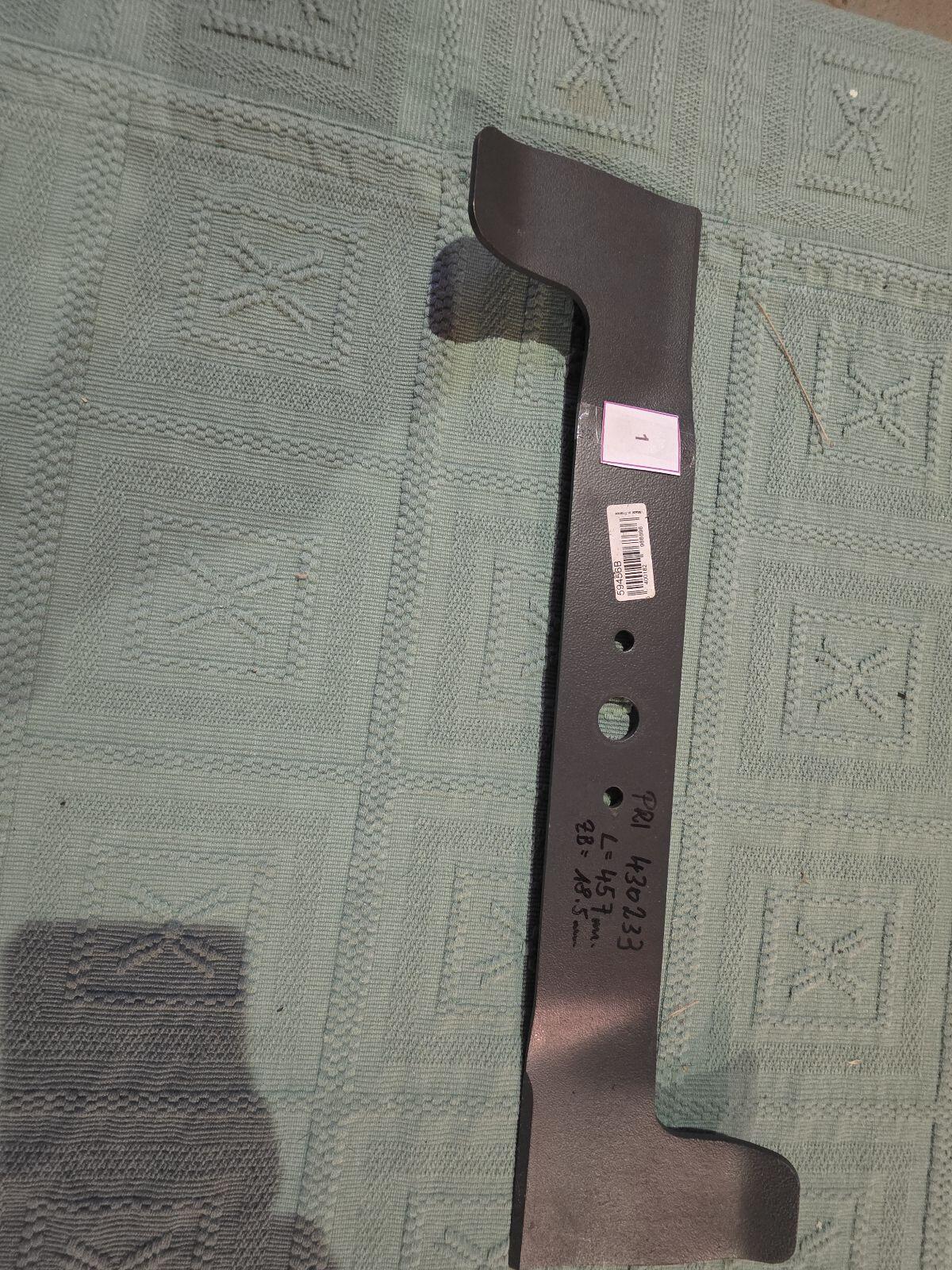 Mähmesser Rasentraktor, Rasenmäher 1