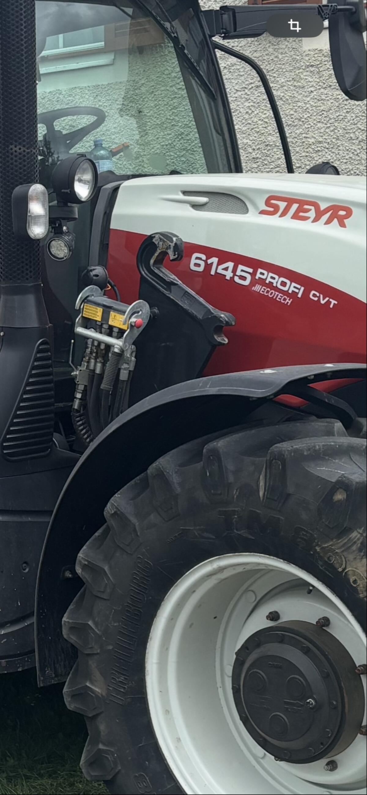 Stoll Frontlader Konsole für Steyr Profi CVT 2