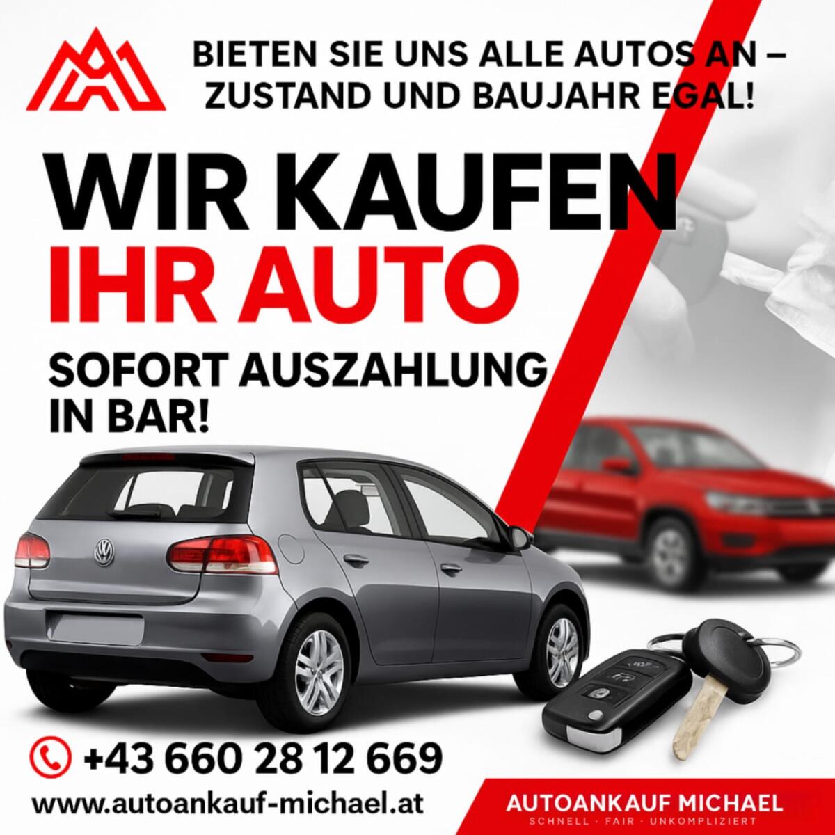 Sie möchten Ihr Auto verkaufen, wir kaufen es in ganz Österreich 1