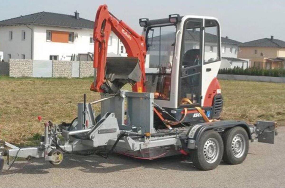 Baggertransporter / Forsttrailer Miller LMT 2600/2/H 1